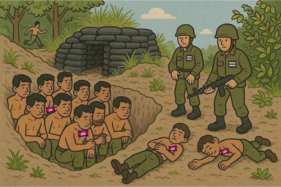Thai Military Caught Detaining 20 Cambodian Soldiers After Ceasefire