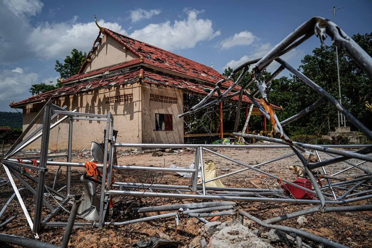 Thai Propaganda Falls Apart: 2023 Bombs Hit Cambodian Pagoda